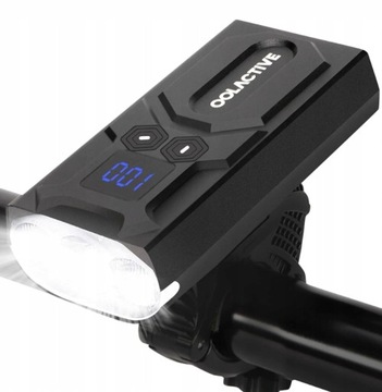 Mocne oświetlenie rowerowe do roweru OOLACTIVE YQ-Y20 1200 lm 5200mAh aku