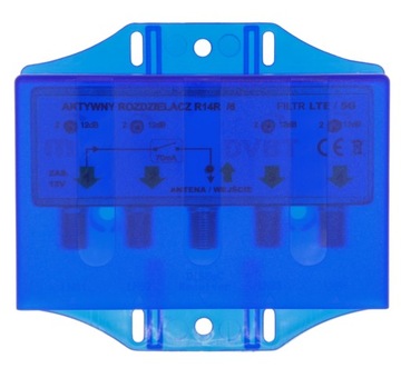 Rozgałęźnik aktywny DVB-T R14R zewnętrzny MEZON