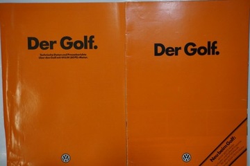 PROSPEKT VOLKSWAGEN GOLF 1979