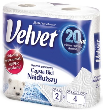 Ręczniki w roli białe papierowy celuloza czyściwo