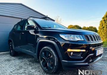 Jeep Compass II SUV 2.0 MJD 140KM 2018 Jeep Compass Bezwypadkowy, Night Eagle, 4x4, Nowy rozrzad, gw.12m, Polski, zdjęcie 2