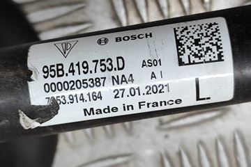 PORSCHE MACAN 95B KLOUB KLIKOVÉ HŘÍDELE SLOUPCE ŘÍDÍCÍ 95B.419.753.D LHD 2014