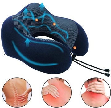 ПОДУШКА ДЛЯ ТУРИСТИЧЕСКИХ ПУТЕШЕСТВИЙ, ПЕРЕСЕЧЕНИЕ ШЕИ, ПОДГОЛОВНИК АВТОМОБИЛЯ, ПАМЯТЬ