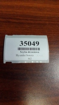 HYUNDAI SONATA SKLO (OKNO) DVEŘE PRAVÝ ZADNÍ