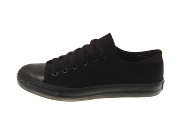 Tenisówki Trampki ZC-1 All Black r.43