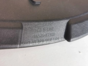 Ślizg zderzaka przedniego HYUNDAI I-10 III N-line prawy i lewy 838.