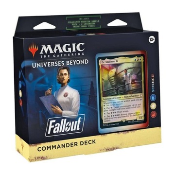 4 в 1 Fallout ALL Commander Decks, карты Magic the Gathering для MtG