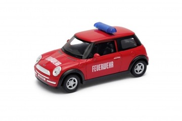 WELLY MINI COOPER STRAŻ 1:34 NOWY METALOWY MODEL