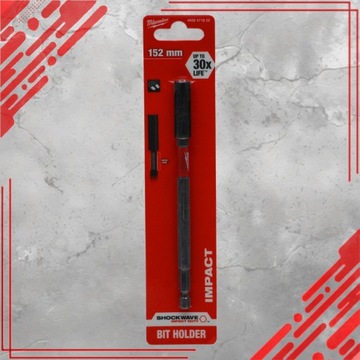 МАГНИТНЫЙ ДЕРЖАТЕЛЬ БИТ-УДЛИНИТЕЛЬ 152 ММ 1/4