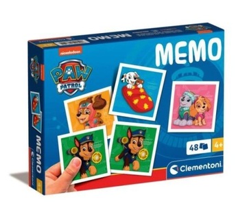 GRA PAMIĘCIOWA DLA DZIECI MEMO POCKET PAW PATROL 2024