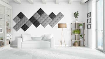 Фетровый блок-панель 30Х30 ЦВЕТОВ