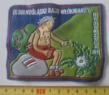 NASZYWKA IX DOLNOŚLĄSKI RAJD WŁÓKNIARZY BYSTRZYCA 1981