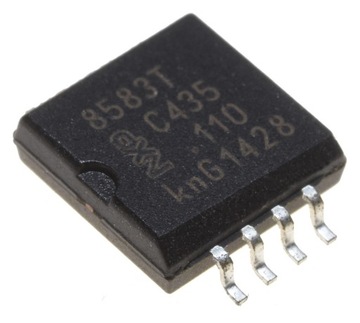 Układ PCF8583T RTC SMD - zegar z kalendarzem oraz pamięć RAM 240B