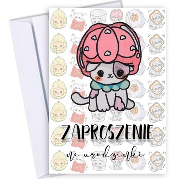 ZAPROSZENIA NA URODZINY 2 3 4 ROCZEK PRZYJĘCIE 140
