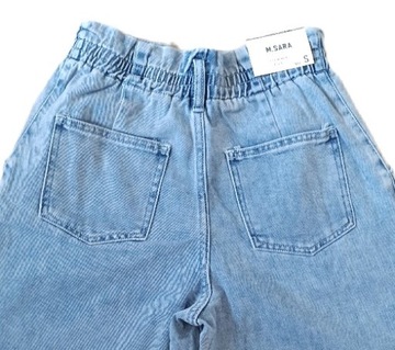 damskie spodnie jeans slouchy M.Sara rozmiar M
