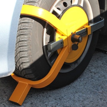 Замок на колеса автомобиля для прицепа с ключом