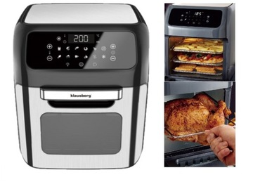 FRYTOWNICA BEZTŁUSZCZOWA 12L 1800W KLAUSBERG AIR FRYER KB-7557