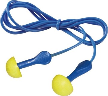 3M EAR Express Zatyczki Przeciwhałasowe ze Sznurkiem SNR 28 dB