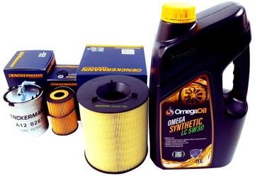 3 FILTRY 5L OLEJE 5W30 A1 IBIZA IV TOLEDO RAPID ROOMSTER POLO V 1.6 TDI