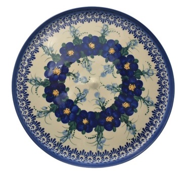 ТАРЕЛКА ДЛЯ ТОРТА - КЕРАМИКА БОЛЕСЛАВЕЦ