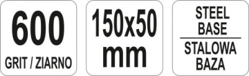 СТАЛЬНОЙ БЛОК АЛМАЗНОГО КОЛЕСА 150 Х 50 ММ K600
