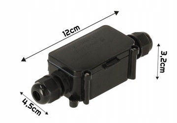 Złącze hermetyczne do naświetlaczy LED IP68 6643
