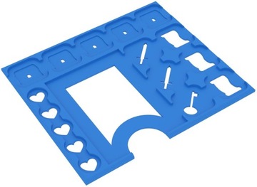 Feldherr: planszetki gracza do Karak (zestaw dla wszystkich graczy)