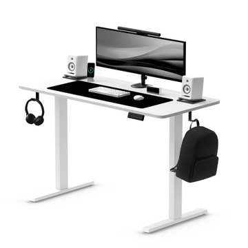 BIURKO ELEKTRYCZNE REGULOWANE LVN SYSTEM CONTROL+ 120 / 60 BIAŁE