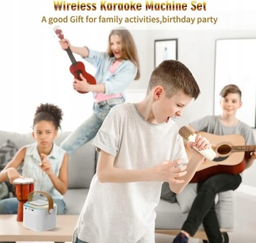 БЕСПРОВОДНОЙ КАРАОКЕ-МИКРОФОН, ДИНАМИК BLUETOOTH
