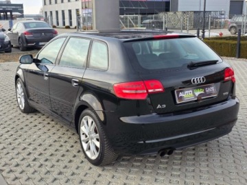 Audi A3 8P Hatchback 3d 1.4 TFSI 125KM 2011 Audi A3 Sportback 1.4 125PS Automat Nowy Rozrzad Czarna Gwarancja 1.4, zdjęcie 33