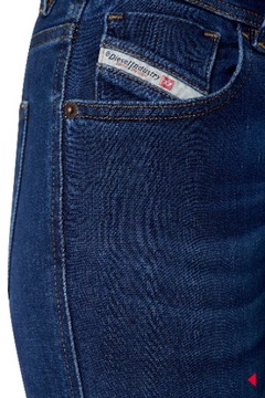 Spodnie damskie Jeans Diesel W26-L32 SLANDY r. 34/XS pas 65 dł.98