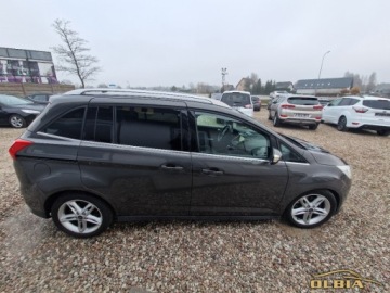 Ford C-MAX II Grand C-MAX Facelifting 1.5 EcoBoost 182KM 2016 Ford Grand C-MAX Park assist Podgrzewana kierownica Czujniki parkowania Su, zdjęcie 10