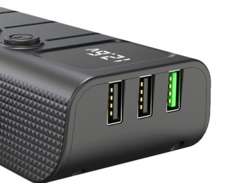 Разветвитель прикуривателя, автомобильное зарядное устройство USB-C PD USB QC 120 Вт