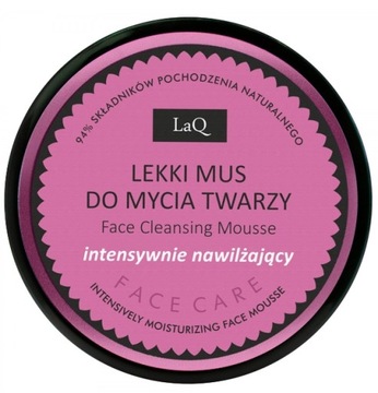 LaQ Mus do mycia twarzy Intensywne nawilżenie, 40 g