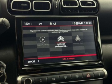 Citroen C3 Aircross  I Crossover 1.2 PureTech 110KM 2021 Citroen C3 Aircross Shine CarPlayAndroid Auto Nawigacja LED Lane Assist, zdjęcie 26