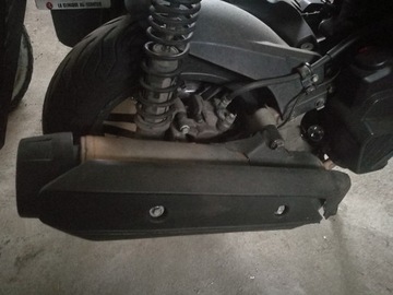 Tlumik, wydech Honda Forza z 2017r.