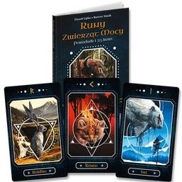 RUNY ZWIERZĄT MOCY - PORADNIK I 25 KART - DAWID LIPKA, BARTOSZ MAZIK