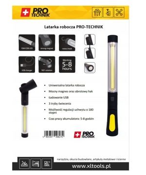 COB LED 10W PRO-TECHNIK Светильник для мастерской