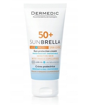 Dermedic Sunbrella Krem do opalania Przeciwsłoneczny Ochronny SPF50+ 50ml