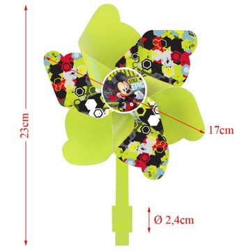 PIN-КОЛЕСО ВЕЛОСИПЕД СКУТЕР Микки Дисней