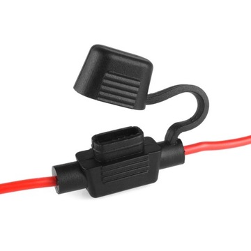 ДЕРЖАТЕЛЬ ПРЕДОХРАНИТЕЛЯ AMIO МИНИ-РОЗЕТКА С КАБЕЛЯМИ