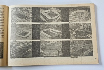 ПРОГРАММА ЧЕМПИОНАТА МИРА ПО ФУТБОЛУ ИСПАНИЯ '82