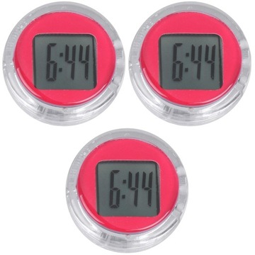 Мини-приклеенные электронные цифровые часы для мотоцикла