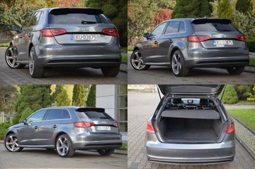 Audi A3 8V Sportback 5d 1.4 TFSI g-tron 110KM 2014 2XS-LINE 1.4 TFSI SKÓRA LED NAVI XENON BANG&amp;OLUFS, zdjęcie 2