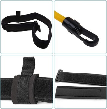 РЕГУЛИРУЕМЫЙ ПОЯС ДЛЯ ПЛАВАНИЯ 4М ДЛЯ ТРЕНИРОВОК С СОПРОТИВЛЕНИЕМ