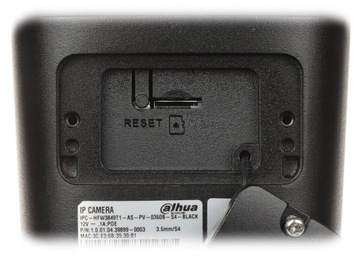 IP-КАМЕРА IPC-HFW3849T1-AS-PV-0280B-S4 ЧЕРНАЯ TiOC