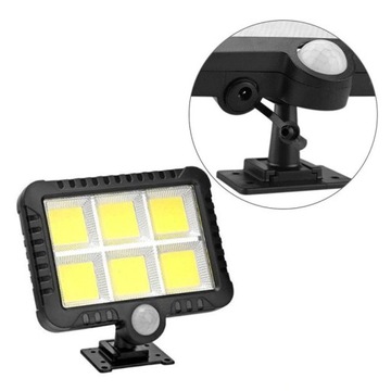 СОЛНЕЧНАЯ ЛАМПА СУМЕРКИ ДАТЧИК ДВИЖЕНИЯ 120LED+ДИСТАНЦИОННЫЙ