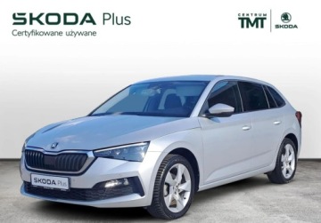 Skoda Scala Hatchback 1.0 TSI 110KM 2022 Skoda Scala 1,0 TSI 110KM STYLE Kamera SmartLink Grzane Fotele ASO PL VAT23