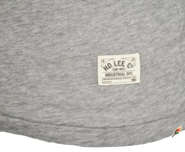 LEE koszulka meska light grey LONGSLEEVE _ L r L