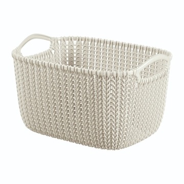 Koszyk KNIT do przechowywania biały 8 l CURVER